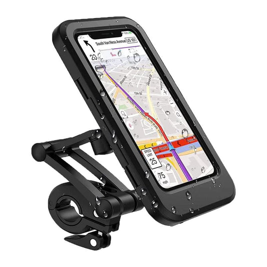 15W Power Bank Bike Handlebar Phone Mount Waterproof with USB Charging