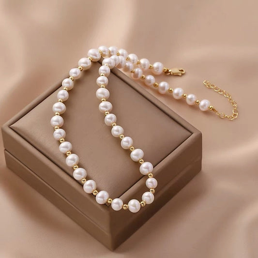 Celeste Freshwater Pearl Pendant Necklace Timeless Elegant Women Jewellery
