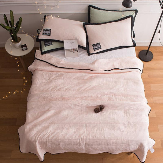 ChillBreeze Cooling Blanket Lightweight Breathable Summer Blanket for Hot Sleepers