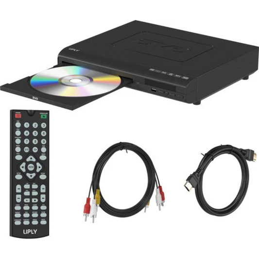 CineView Compact DVD Player with HDMI Output Region Free Playback