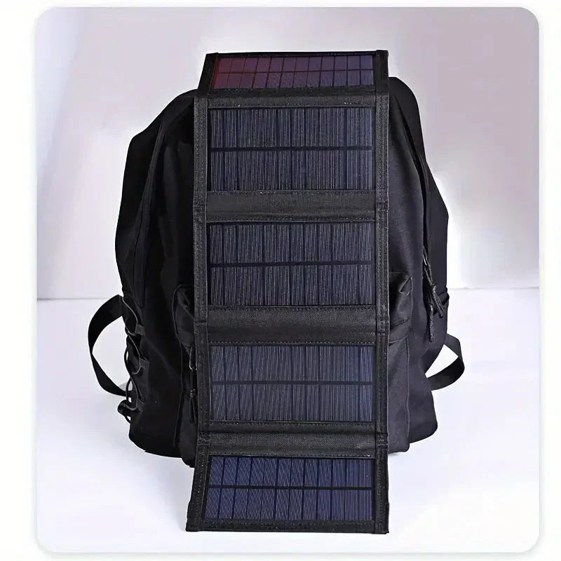 Classirex – Foldable Solar Panel with 12W Output and USB Charging Port