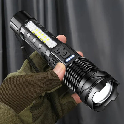 Classirex – Tactical LED Flashlight with 5000 Lumens and USB Rechargeable Battery