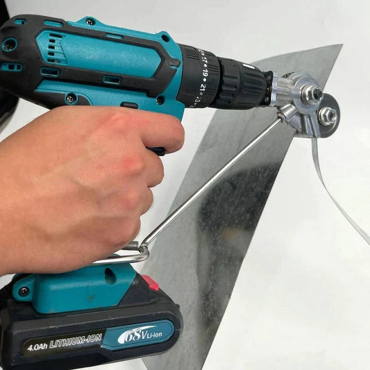 Electric Plate Cutter Drill Attachment for Fast and Precise Sheet Cutting