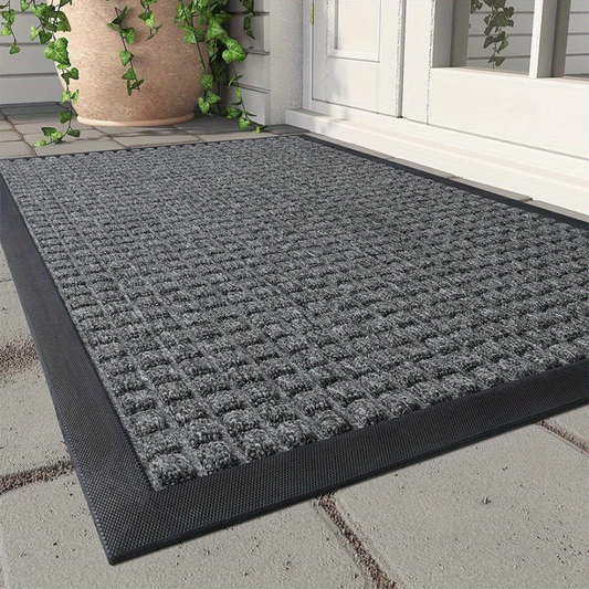 Entry Luxury Indoor Outdoor Door Mat Durable Dirt Trap