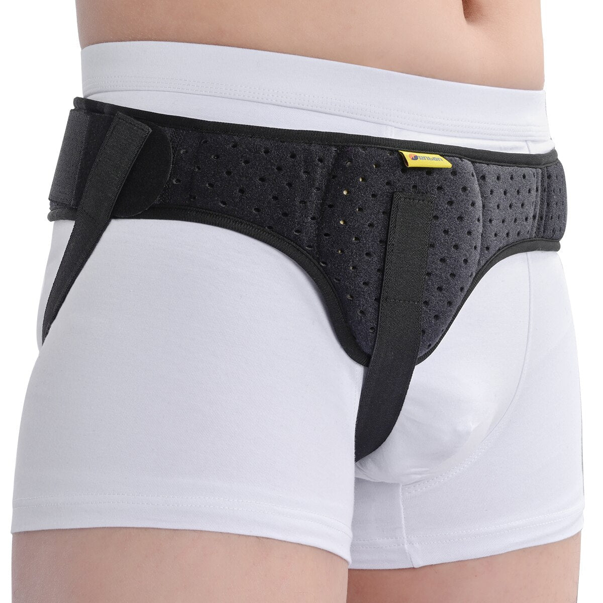 Hernia Support Belt with Adjustable Compression and Removable Pad