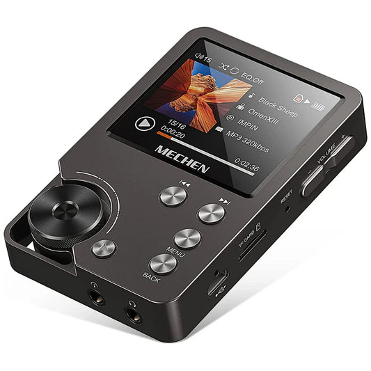 HiFi MP3 Player with 64GB Memory Card Portable Lossless Music Player