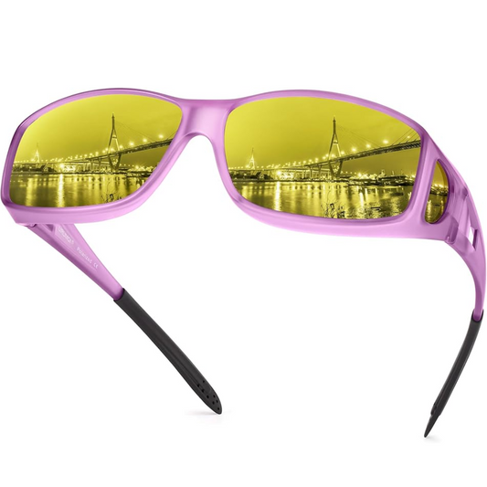 Jeremy Night Vision Polarized Driving Glasses Anti Glare