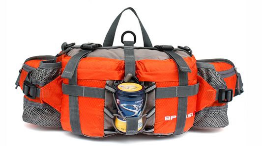Lightweight Outdoor Waist Bag with Multi Pocket Storage