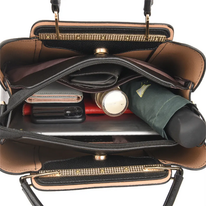 Lizie Tote Bag with Crossbody Strap for Everyday Style