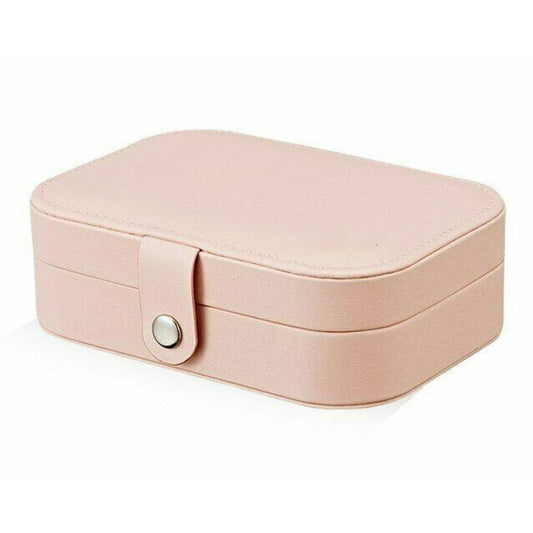 Luxio Double Layer Jewellery Box Elegant Organizer for Travel and Home Storage