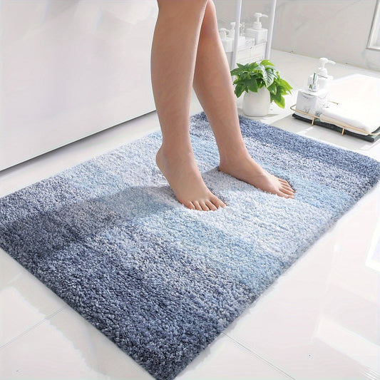 Luxury Microfibre Bath Mat Ultra Soft Non Slip Washable Bathroom Rug