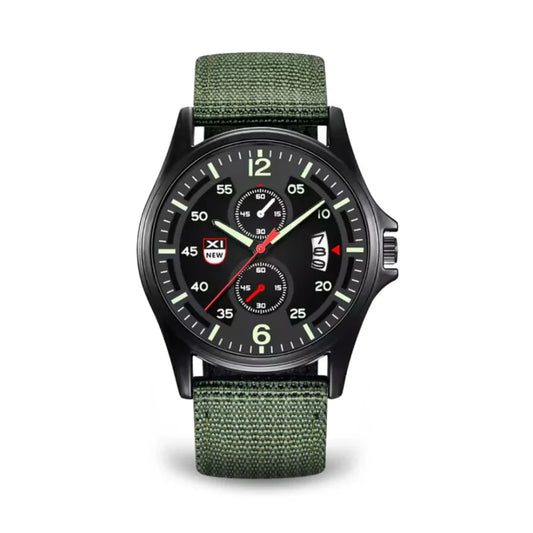 Military Quartz Watch Lightweight Tactical Nylon Strap