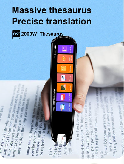 Precision 112 Language Translation Pen with Text Scan and Voice Output