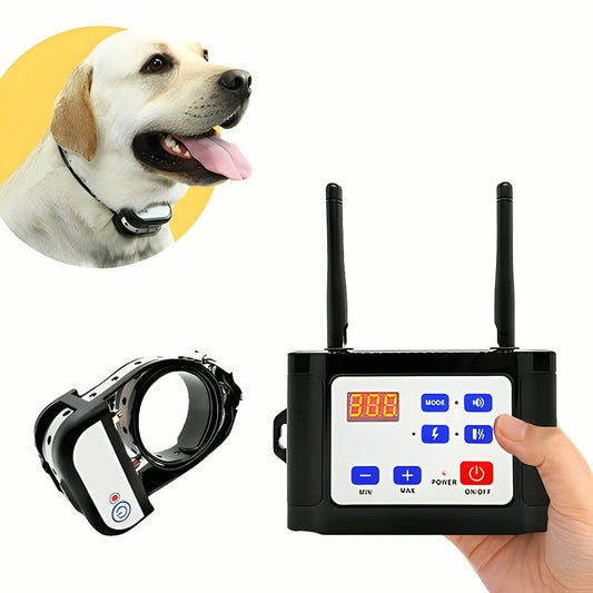 SafeZone Wireless Dog Fence and Training Collar Rechargeable Waterproof