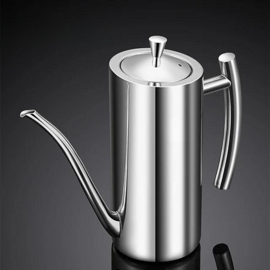 Stainless Steel Oil Dispenser Bottle Leak Proof
