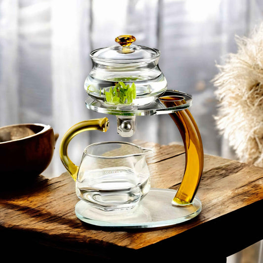 TranquiliTea Magnetic Glass Infuser Teapot