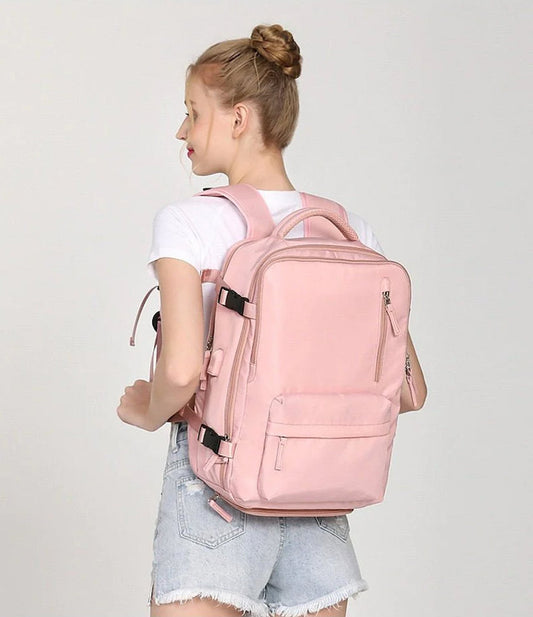 TrekVault Waterproof Backpack with Anti Theft Design and Laptop Compartment