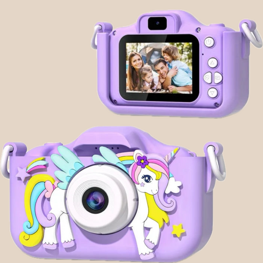 Unicorn Kids Camera with 32GB SD Card HD Photo and Video Toy Camera for Children