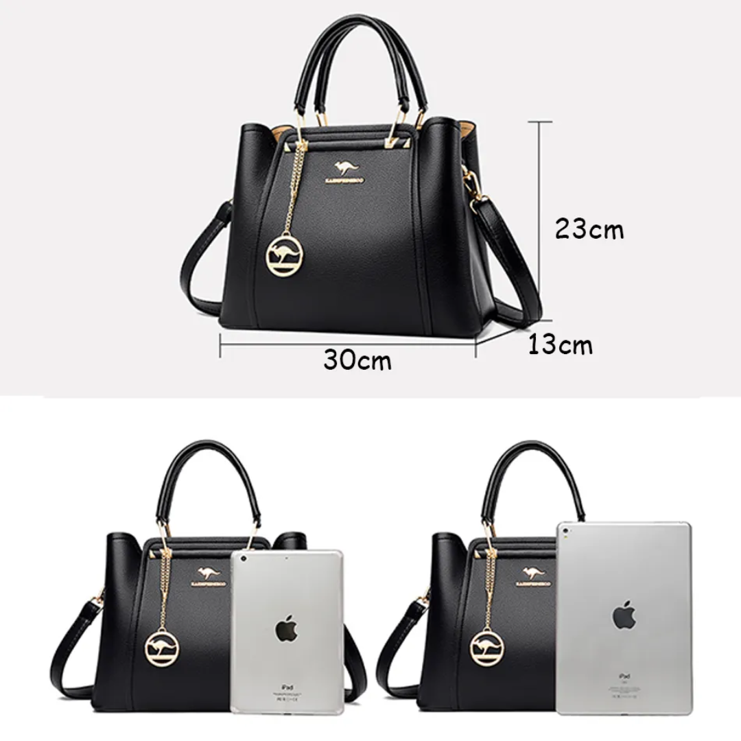 Vivian Luxury Shoulder Bag with Crossbody Strap
